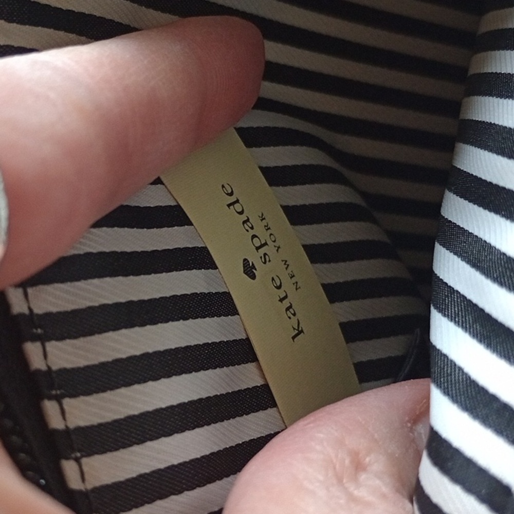 Kate Spade Black Clutch Jewelry Travel Case with Gold Accents - Picture 4 of 8